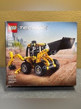 LEGO Technic 42197 Backhoe Loader 104-Piece Building Set Factory Sealed 2025 New